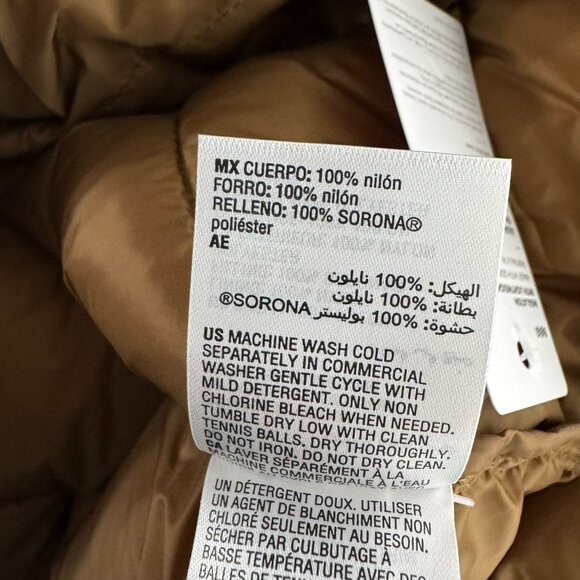 Charter Club Packable Puffer Vest Jacket 0X Hooded Zip Nylon NWT CJ-2038 - Picture 12 of 12